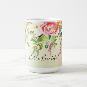 Mug Roses roses rose teint colorant Floral