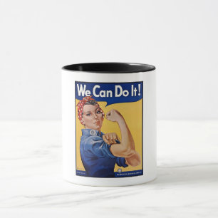 Mug Rosie le Riveter : Une femme forte pour l'autonomi