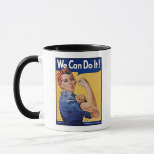 Mug Rosie le Riveter : Une femme forte pour l'autonomi