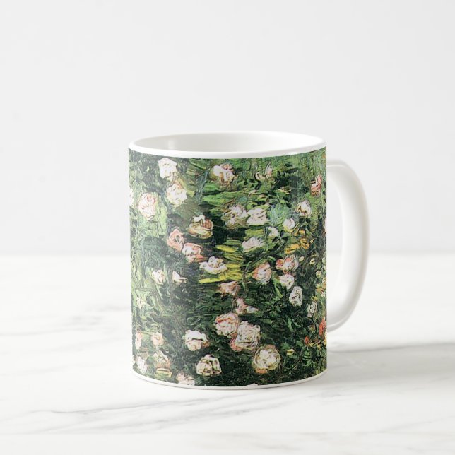 Mug Rosier en Fleurs de Vincent van Gogh (Devant droit)