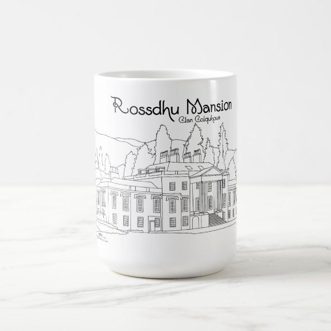 Mug Rossdhu Mansion Écosse (Centre)