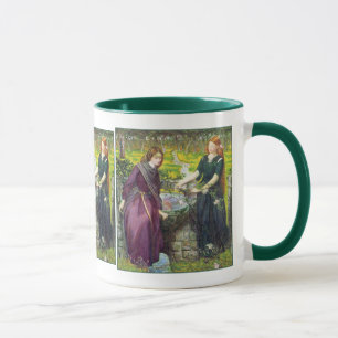 Mug: Rossetti - Dante's Vision of Rachel & Leah Mug