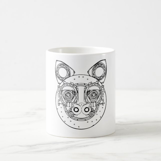 Mug Rotatoire-Porc-Tasse (Centre)