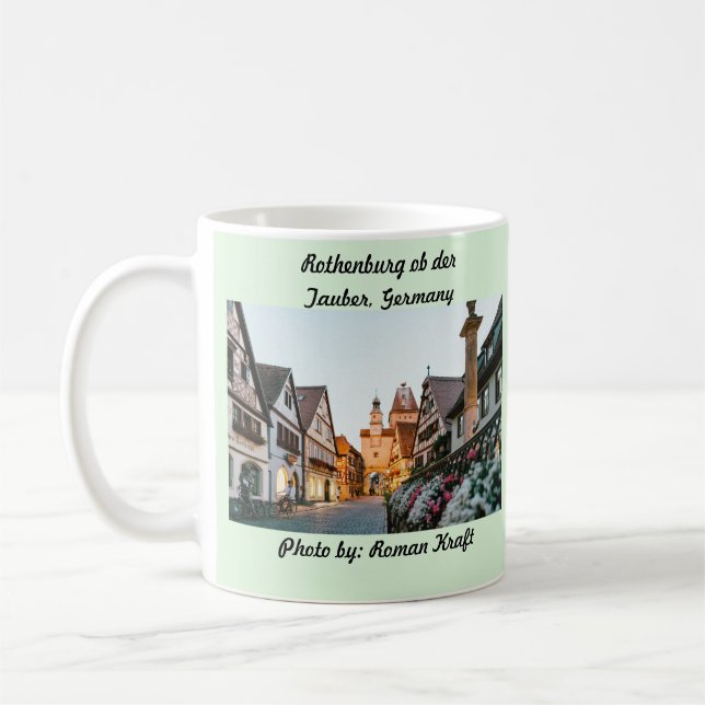 Mug Rothenburg ob der Tauber, Allemagne Magnet (Gauche)