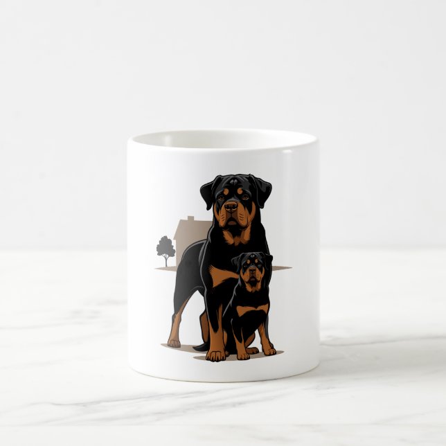 Mug Rottweiler Dad (Centre)