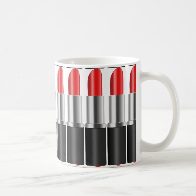 Mug Rouge à lèvres rouge (Droite)