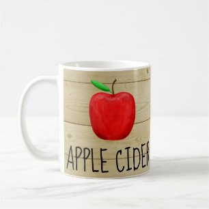 Mug Rouge Apple de cidre d'Apple