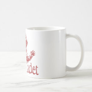 Mug Rouge de cadet de l'espace
