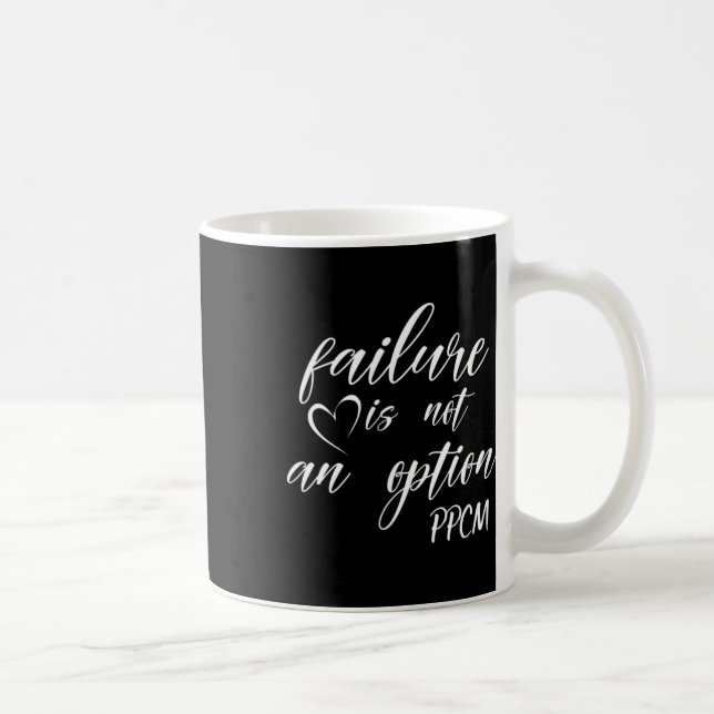 Mug Rouge - Échec Non Et Option Ppcm (Droite)