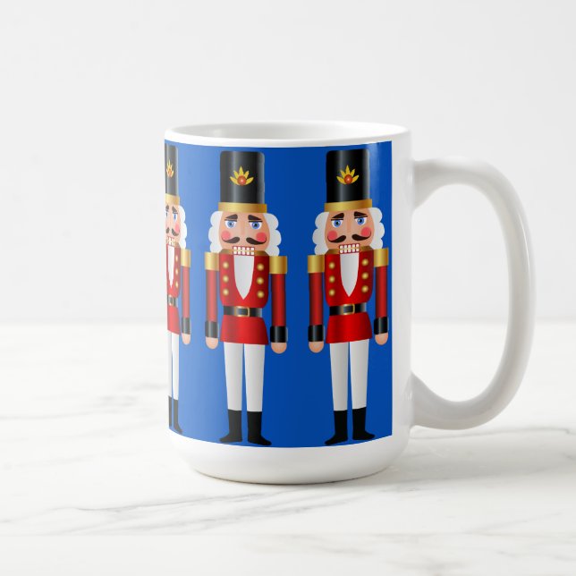 Mug Rouge et casse-noix d'or (Droite)