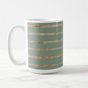Mug Rouge Gold Sage Green
