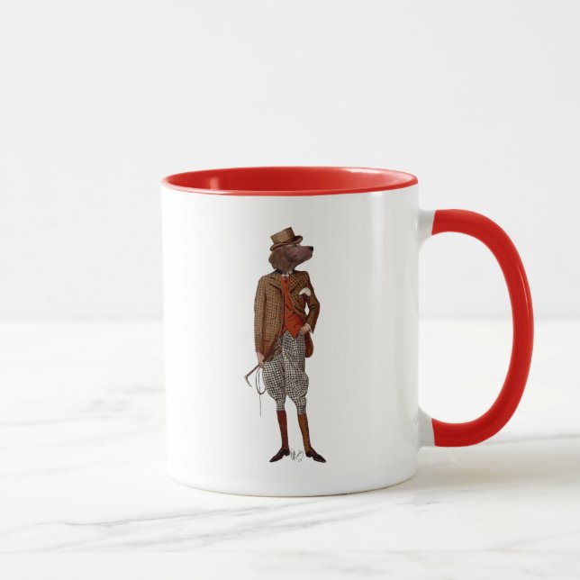 Mug Rouge Setter Rider Full (Droite)