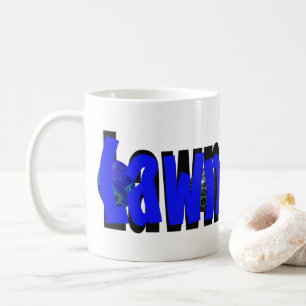 Mug Roulement en style : Dimensional Pelwn Bowls Logo