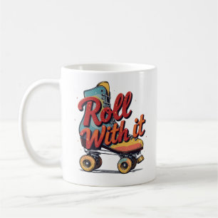 Mug Rouler avec It Retro les années 70 80s Roller Skat
