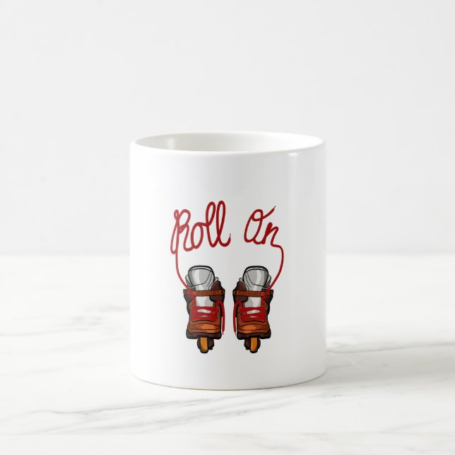Mug Rouler sur la boue des Rollerblades agressives (Centre)