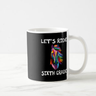 Mug Roulons 6e année Retour à l'école Cheval Gi
