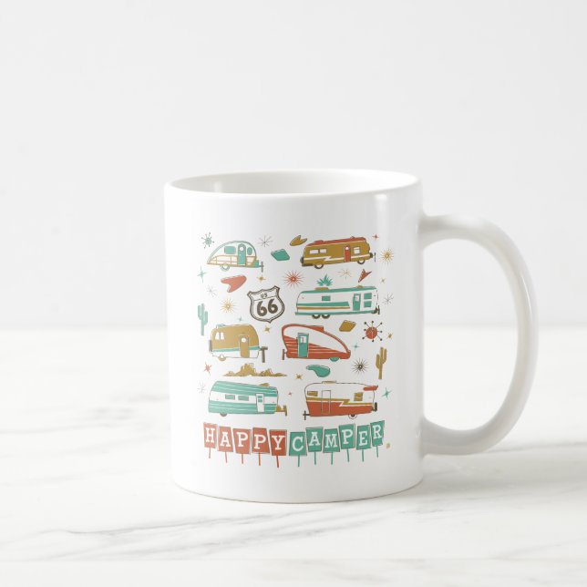 Mug Route 66 Happy Camper (Droite)