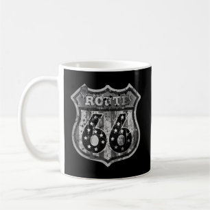 Mug Route 66 Signé Truck Biker Usa
