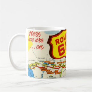 Mug Route 66 Vintage