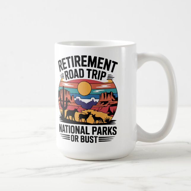 Mug Route de la Retraite Parc national du Canada Style (Droite)