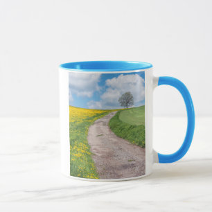 Mug Route de terre et arbre