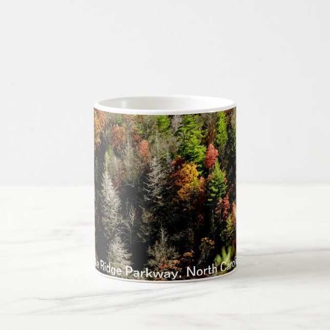 Mug Route express bleue de Ridge, la Caroline du Nord (Centre)
