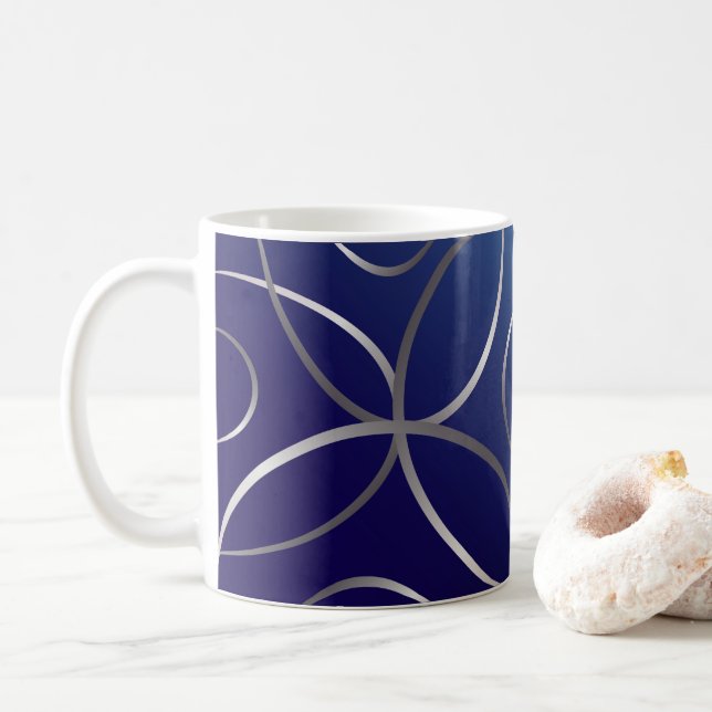 Mug Routes argentées (Avec donut)