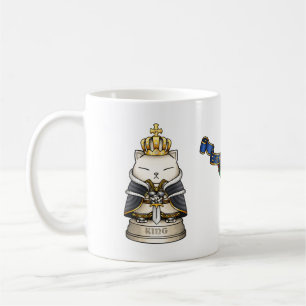 Mug Royal Cat Chess King Piece