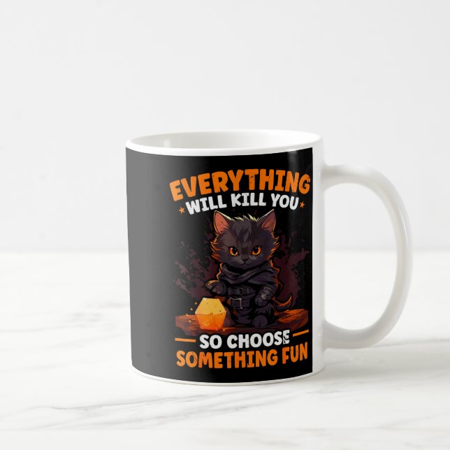 Mug Rpg Gaming Role Playing D20 Tabletop Games Funny R (Droite)