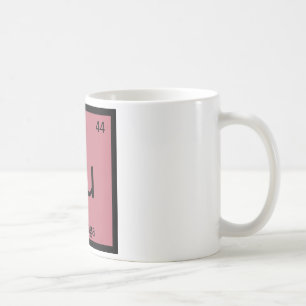 Mug RU - Tableau périodique de chimie végétale de