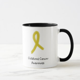 Mug RUBAN 9-4-09, conscience d'OR de Cancer d'enfance