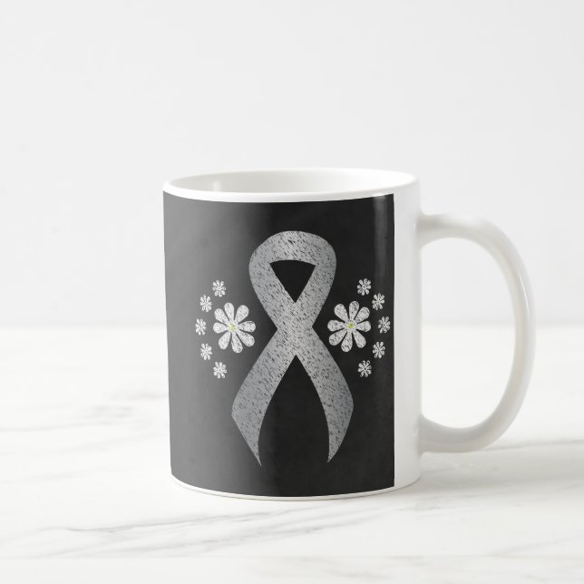 Mug Ruban Chalkboard Silver Awareness (Droite)