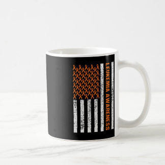 Mug Ruban de sensibilisation au cancer du sang Orange
