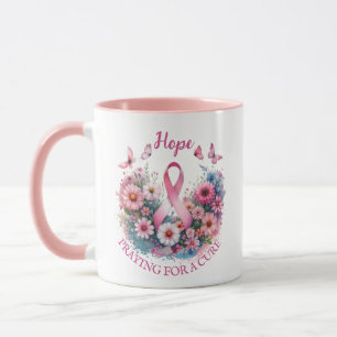 Mug Ruban de sensibilisation au cancer du sein