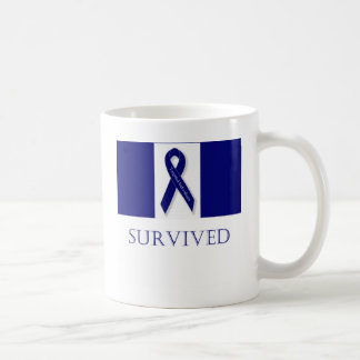 Mug Ruban d'indigo que j'ai survécu. DBI