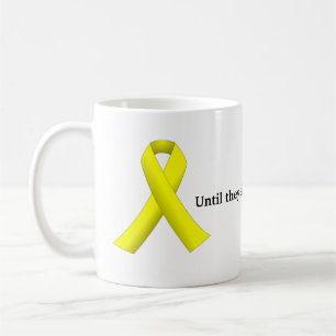 Mug Ruban jaune (Jusqu'à ce qu'ils rentrent tous chez 