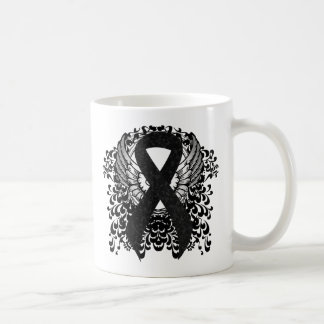 Mug Ruban noir avec ailes