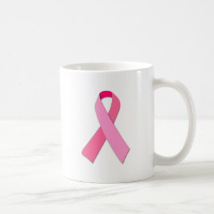 Mug Ruban Rose de Sensibilisation au Cancer du Sei