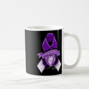 Mug Ruban violet Graphique de sensibilisation