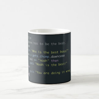 Mug Rubis pour le meilleur patron