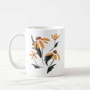 Mug Rudbeckia Hirta Black-Eyed Susan Fleurs esthétique