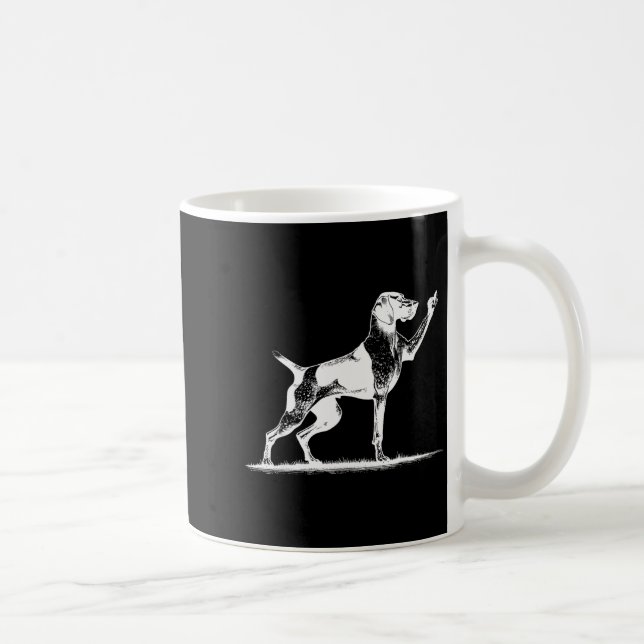Mug Rude Inter Dog Hole German Shorthaired Inter Dog  (Droite)