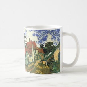 Mug Rue de village à Auvers par Vincent van Gogh