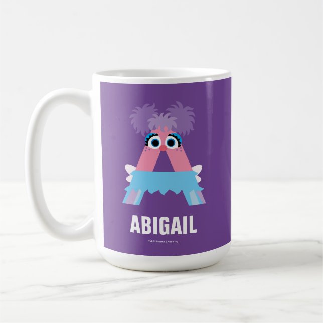 Mug Rue Sésame | A est pour Abby (Gauche)