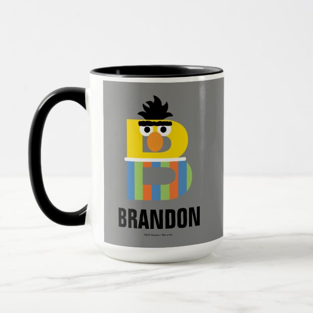 Mug Rue Sésame | B est pour Bert (Gauche)