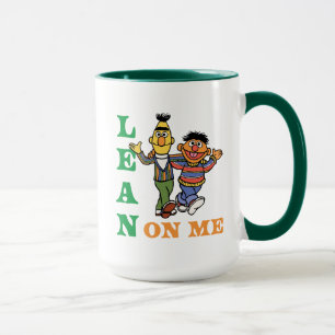Mug Rue Sésame Bert & Ernie Lean sur moi