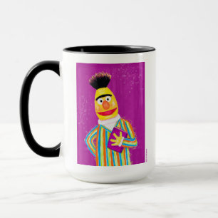 Mug Rue Sésame   Bert Holding Book