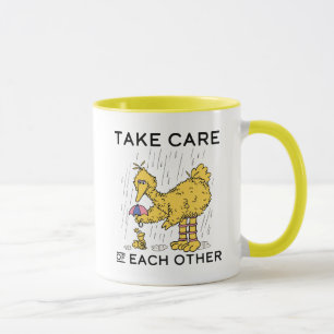 Mug Rue Sésame   Big Bird Prenez soin de vous
