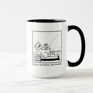 Mug Rue Sésame Big Bird Relax Refresh Recharge