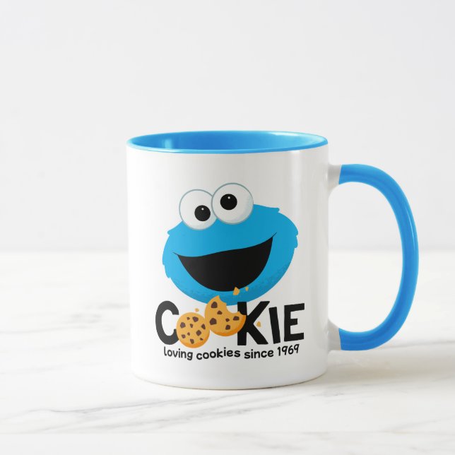 Mug Rue Sésame | Cookie Monster Lookies (Droite)